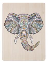 Dřevěné puzzle 137dílků - slon