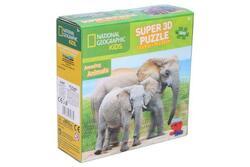 Puzzle 3D Sloni 100dílků(8)