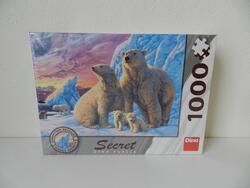 Puzzle Lední medvěd 16 skrytých detailů 1000 dílků
