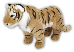 Tygr hnědý plyš stojící 44cm