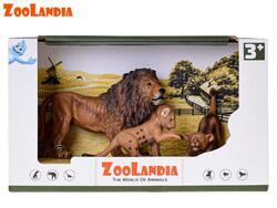 Lev s mláďaty Zoolandia v krabičce