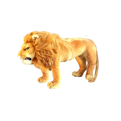Lev stojící plyš 115cm