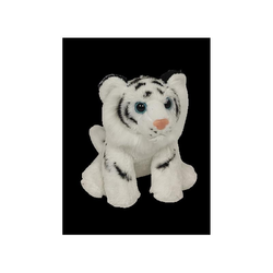 Tygr bílý sedící plyš 14cm