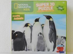 Puzzle 3D tučňák 100dílků