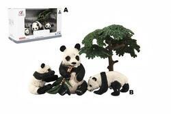 Panda plast 10cm set 4ks, 2dr