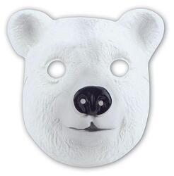 Maska lední medvěd plast