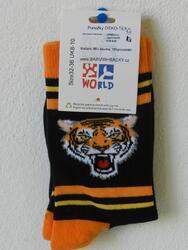Ponožky tygr hnědý vel. 32-36