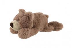 Medvěd ležící plyš 28cm světle hnědý 0m+