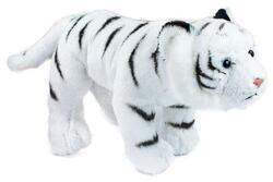 Tygr bílý plyš stojící 22cm