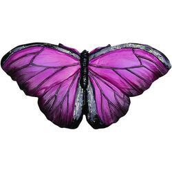 Magnet motýl růžový polyresin