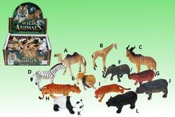Zvířata safari 15cm, 12druhů (36ks)