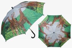 Deštník dětský 65cm - žirafy (12ks/bal)
