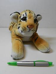 Tygr hnědý plazící, plyš 35cm (60/karton) - 1