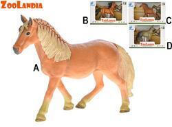 Kůň Zoolandia  v krabičce 4druhy 12-15cm
