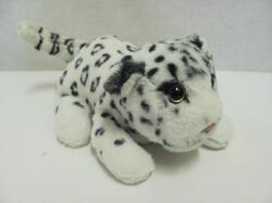 Leopard sněžný plyš měkký ležící 20cm (130/karton) - 1