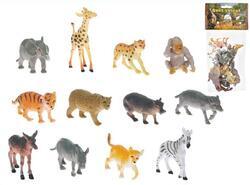 Zvířátka safari mláďata 6-9cm, 12 ks v sáčku(6)