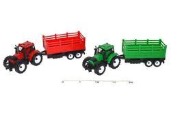 Traktor a vlečka 27cm, 2druhy - 2
